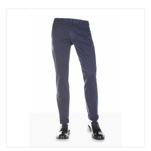 Blue Chinos Pants by Paul Taylor